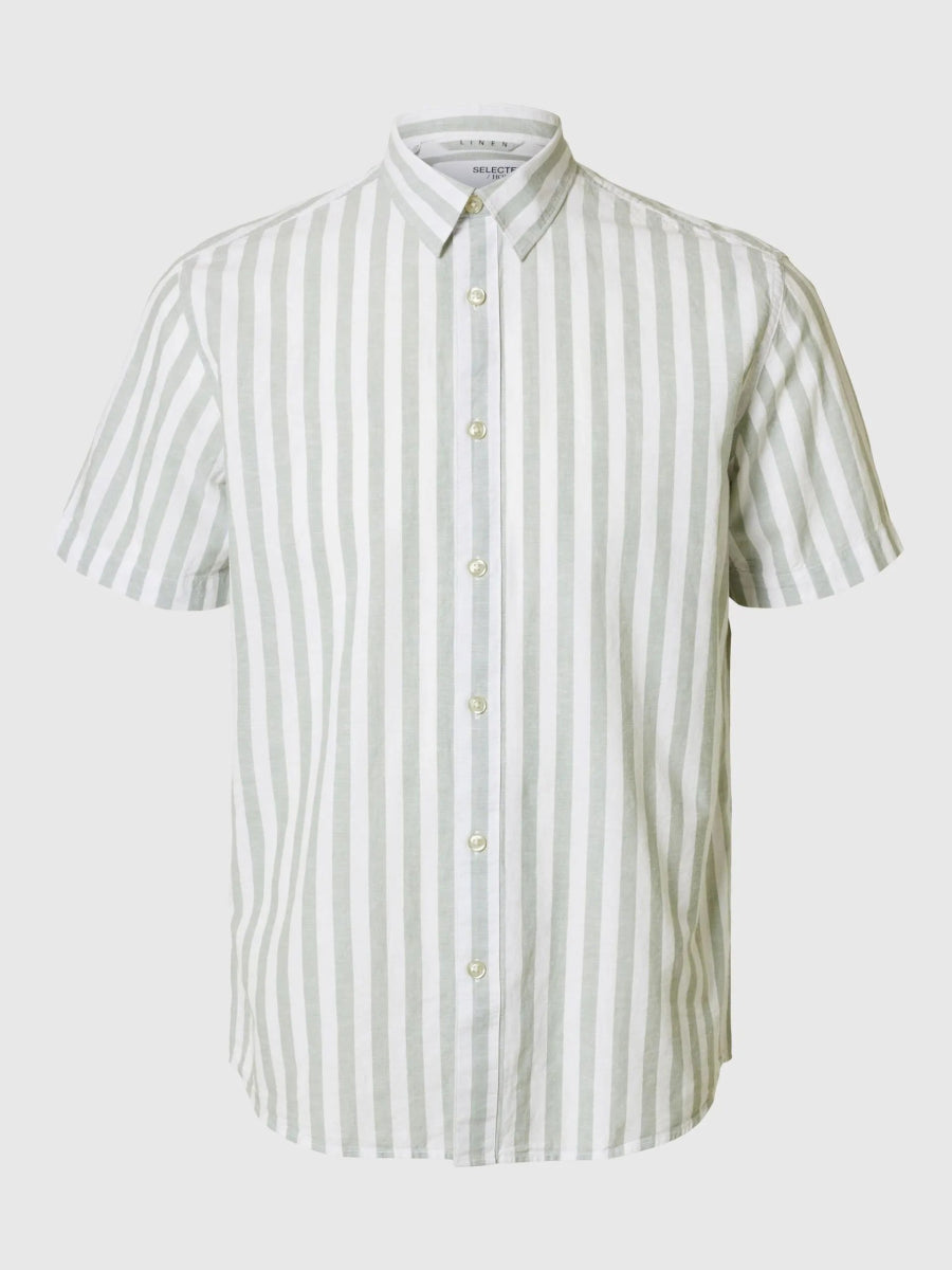SELECTED HOMME CLASSIC SHORT SLEEVED SHIRT - Smgarment's