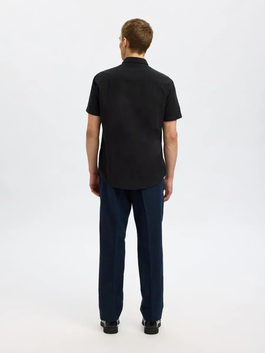 SELECTED HOMME CLASSIC SHORT SLEEVED SHIRT - Smgarment's