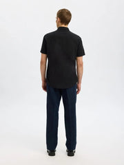 SELECTED HOMME CLASSIC SHORT SLEEVED SHIRT - Smgarment's