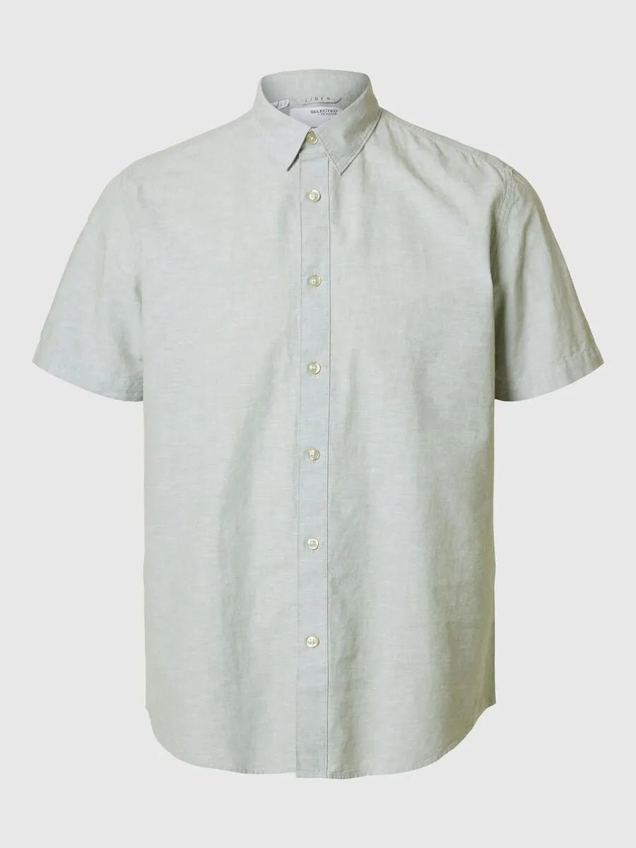 SELECTED HOMME CLASSIC SHORT SLEEVED SHIRT - Smgarment's
