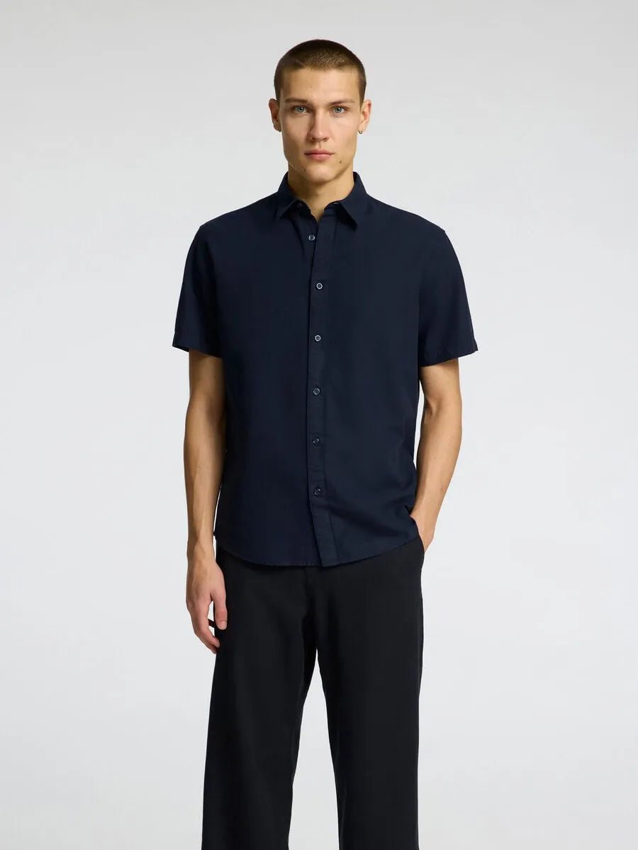 SELECTED HOMME CLASSIC SHORT SLEEVED SHIRT - Smgarment's