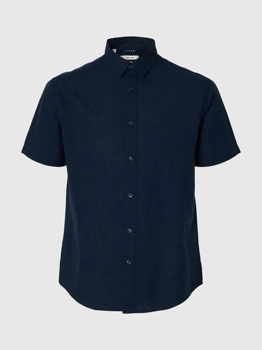 SELECTED HOMME CLASSIC SHORT SLEEVED SHIRT - Smgarment's