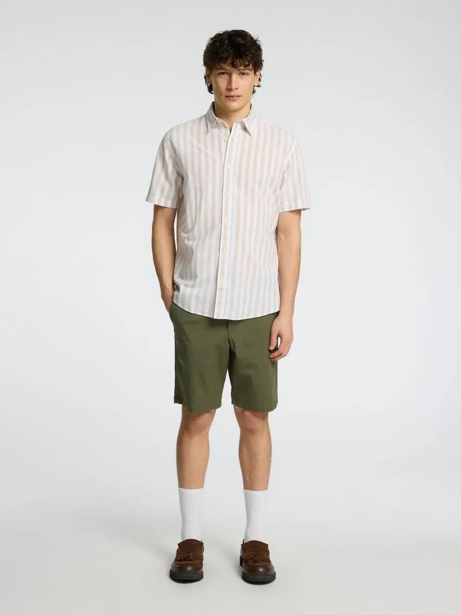 SELECTED HOMME CLASSIC SHORT SLEEVED SHIRT - Smgarment's