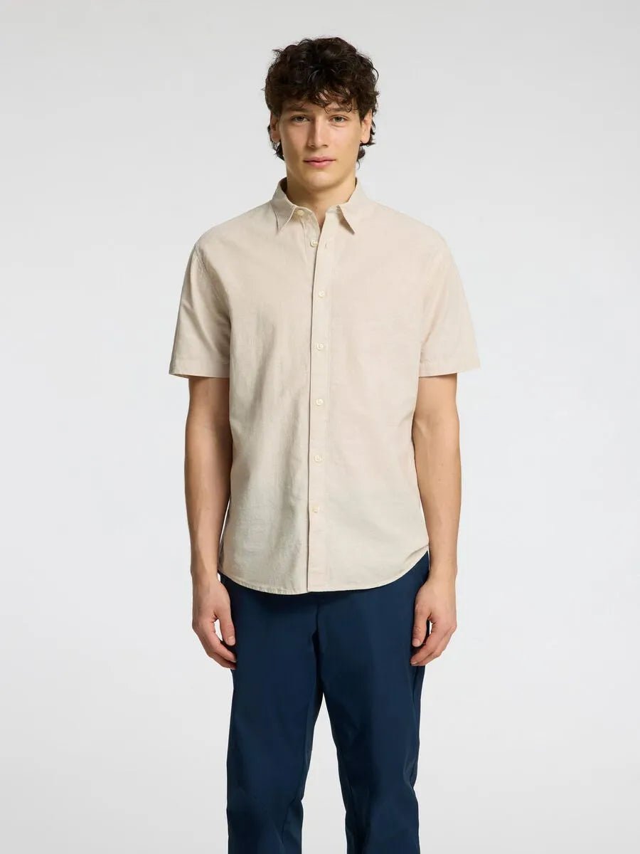 SELECTED HOMME CLASSIC SHORT SLEEVED SHIRT - Smgarment's