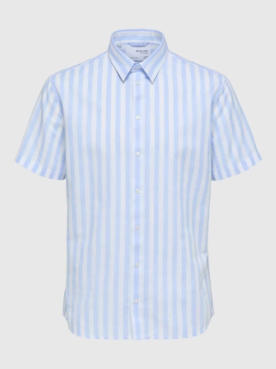 SELECTED HOMME CLASSIC SHORT SLEEVED SHIRT - Smgarment's