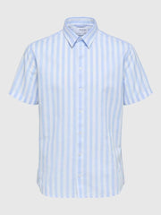 SELECTED HOMME CLASSIC SHORT SLEEVED SHIRT - Smgarment's