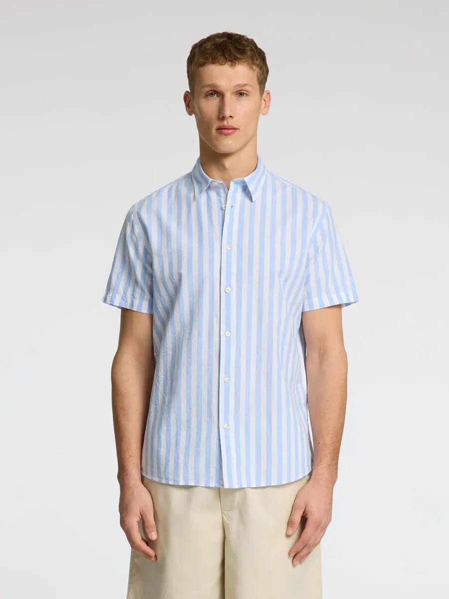 SELECTED HOMME CLASSIC SHORT SLEEVED SHIRT - Smgarment's