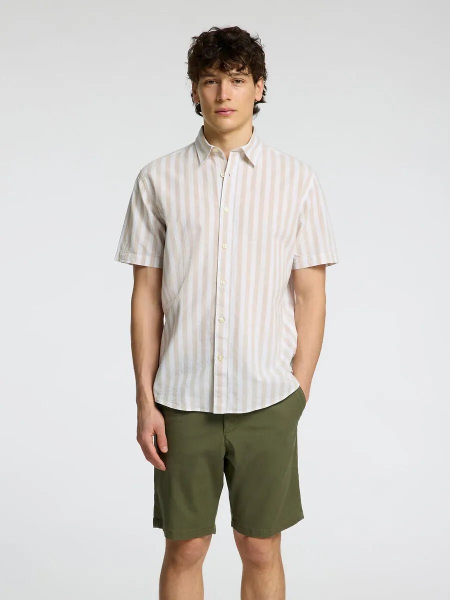 SELECTED HOMME CLASSIC SHORT SLEEVED SHIRT - Smgarment's