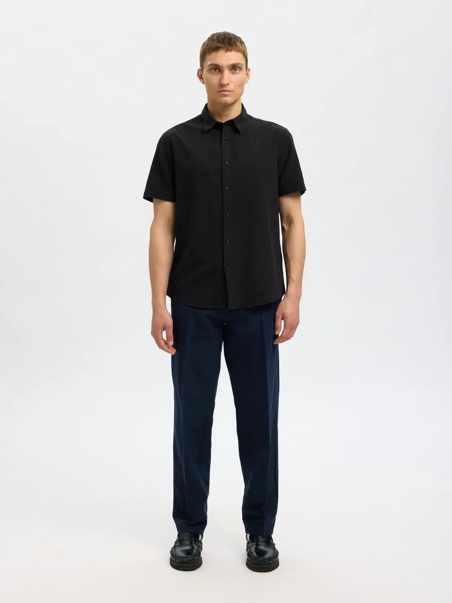 SELECTED HOMME CLASSIC SHORT SLEEVED SHIRT - Smgarment's