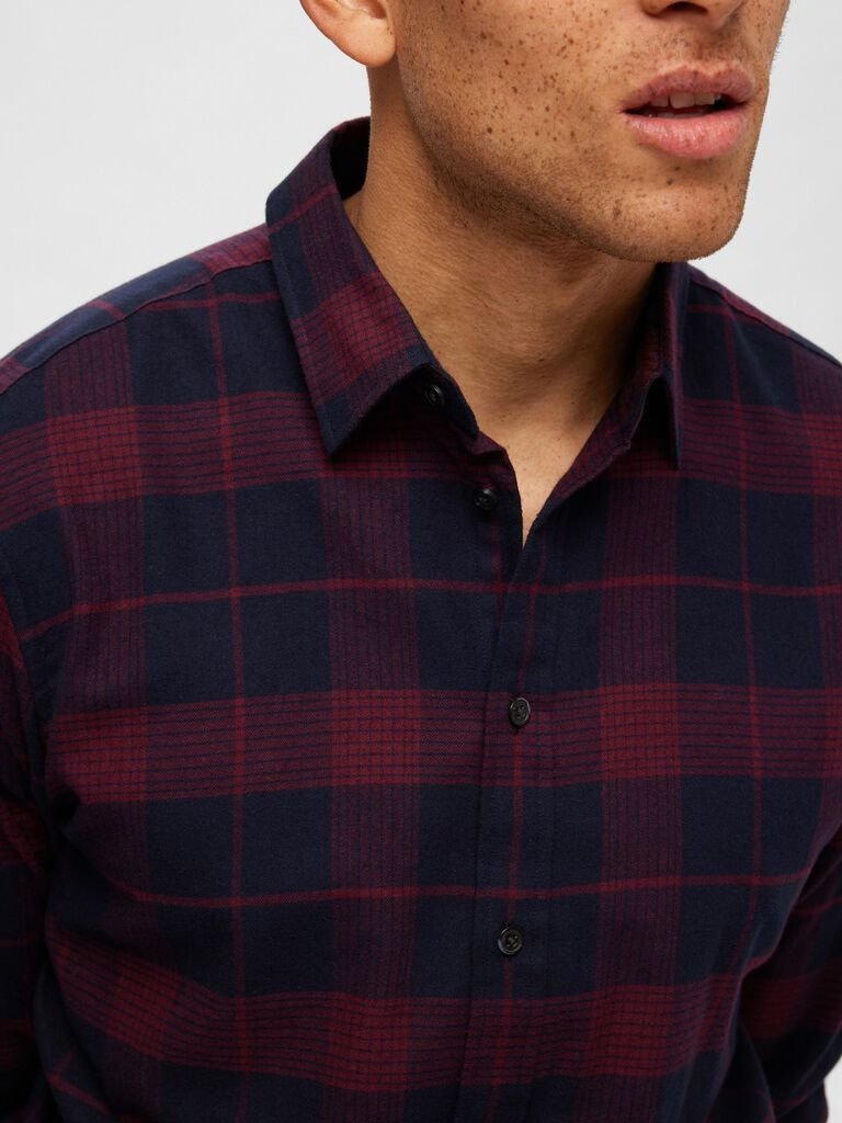 SELECTED HOMME FLANELL SKJORTA SHIRT - Smgarment's