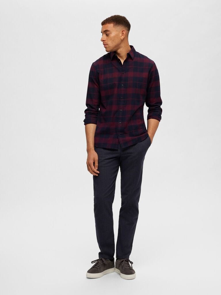 SELECTED HOMME FLANELL SKJORTA SHIRT - Smgarment's
