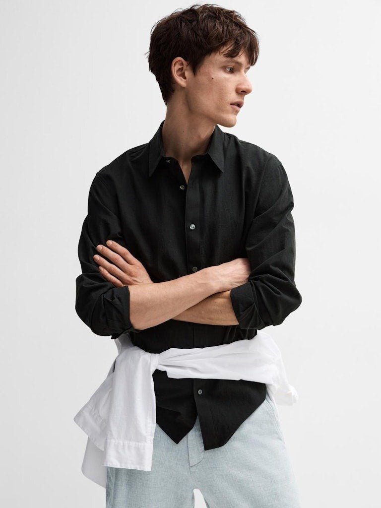 SELECTED HOMME Linen Shirts - Smgarment's