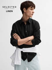 SELECTED HOMME Linen Shirts - Smgarment's