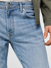 SELECTED HOMME SLHSLIM - LEON L.BLUE ST JEANS W NOOS herr Jeans - Smgarment's