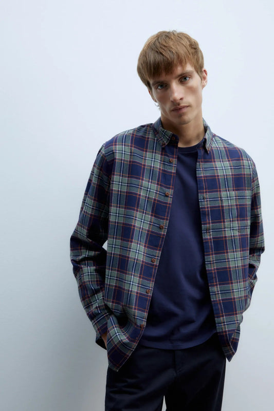 SFERA Checkered Flannel Shirt - SMgarment's