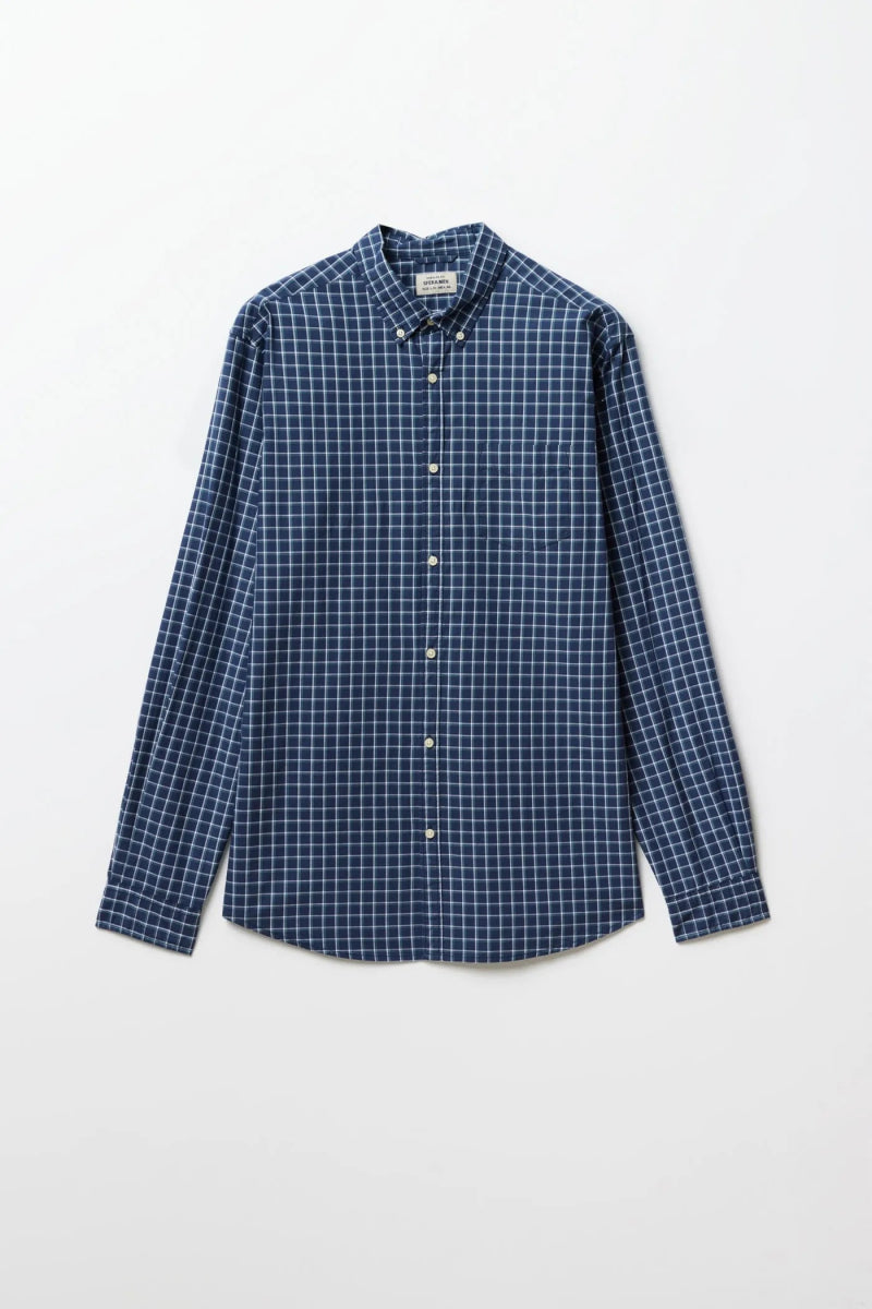 SFERA MEN Checked Poplin Regular Fit Shirt - Smgarment's