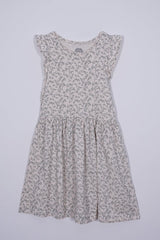 SINCERE GIRLS FLORAL PRINTED DRESS - Smgarment's