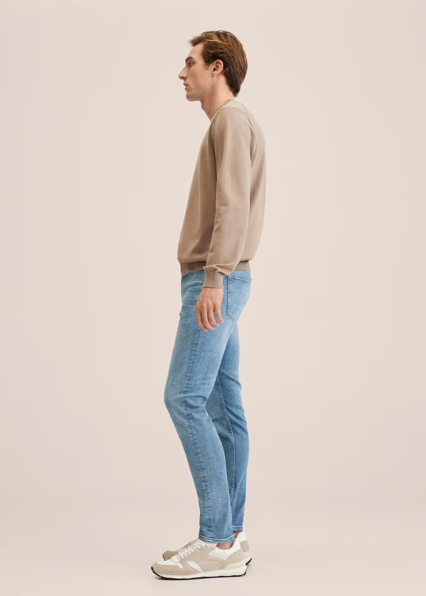 Skinny Light Wash Jude Jeans - SMgarment's