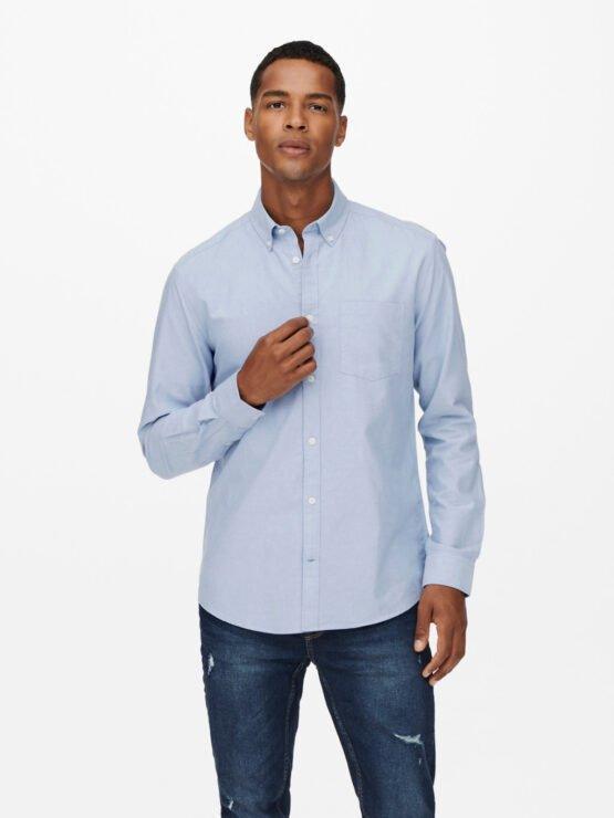 SLIM FIT BUTTON DOWN COLLAR SHIRT - SMgarment's