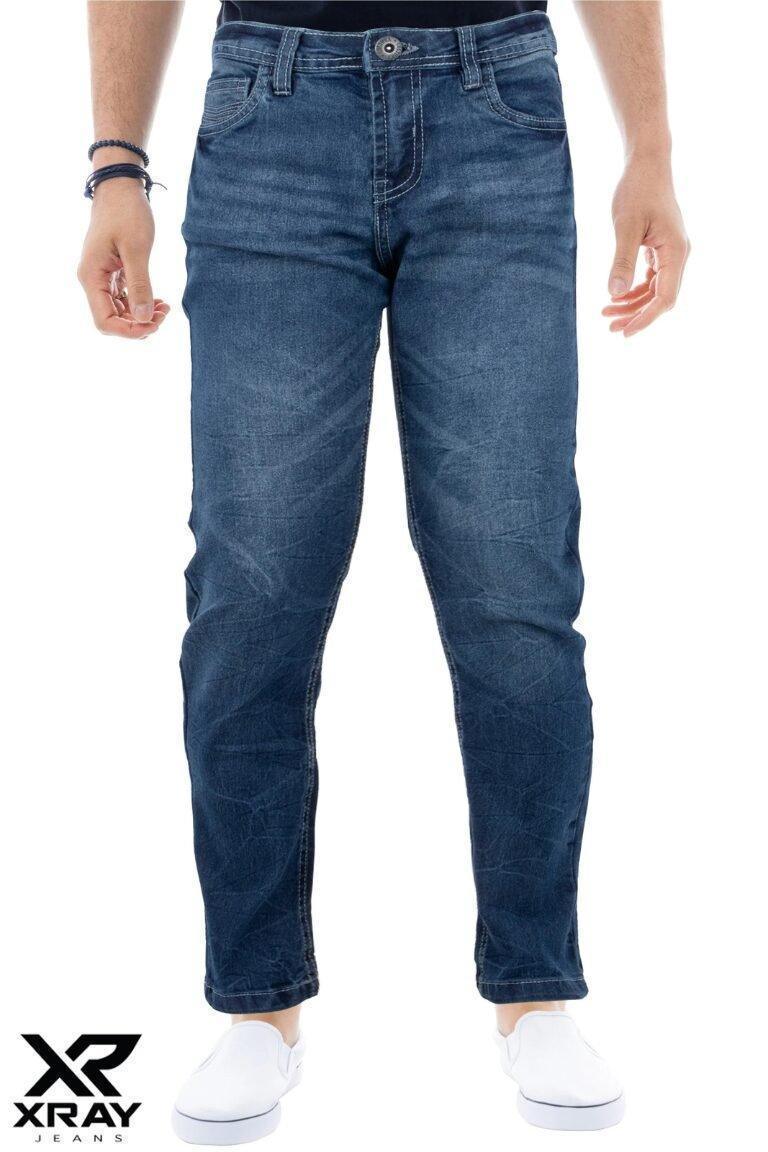 Slim Fit Washed Stretch Denim - SMgarment's