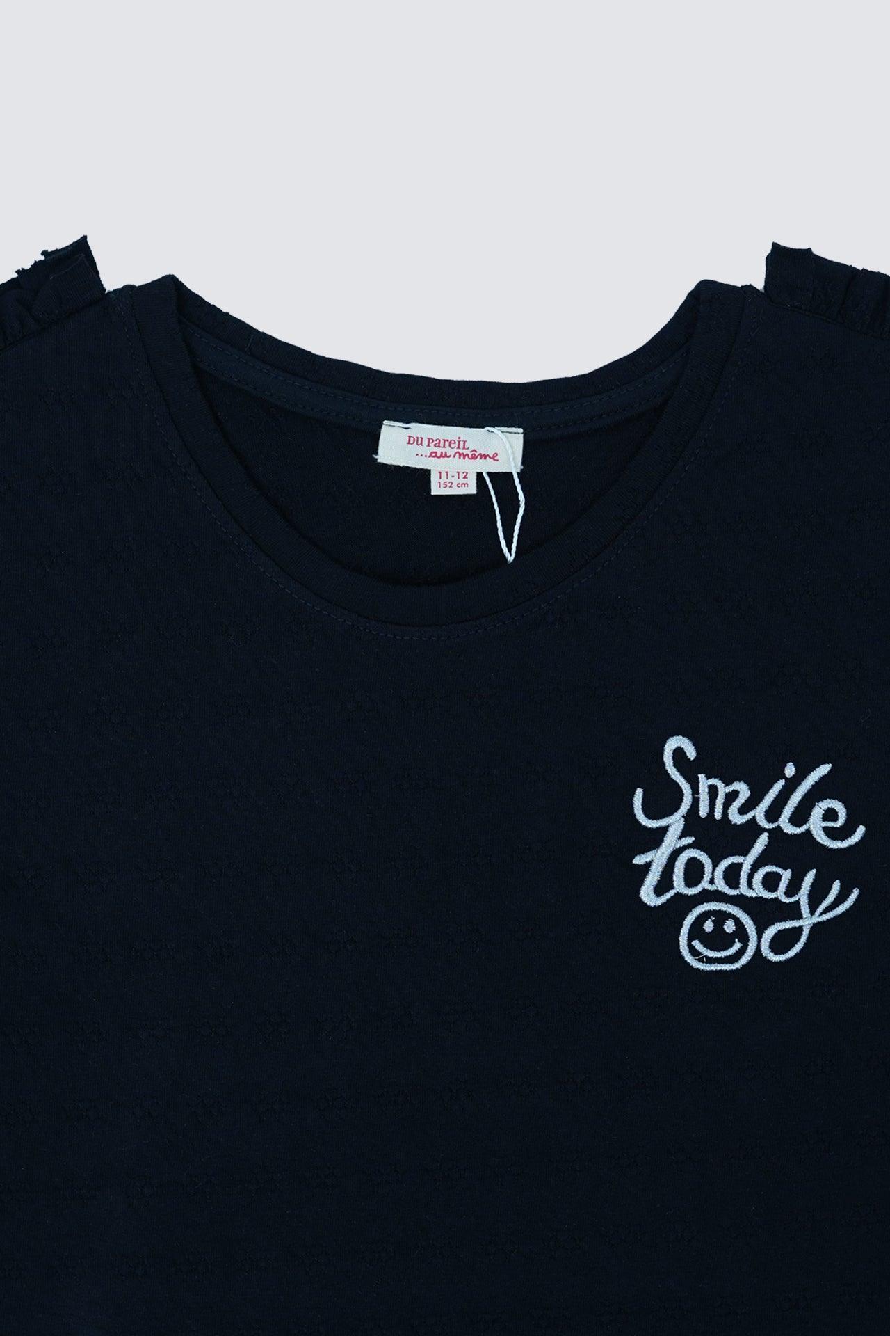 SMILE TODAY T - SHIRT - SMgarment's