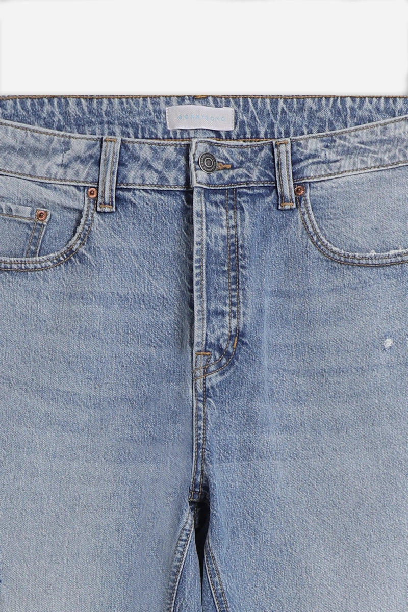 SONNYBONO DENIM POCKETS STRAIGHT DENIM - Smgarment's