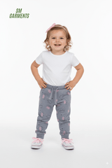 SOOCUTE GIRLS PRINTED TROUSER - Smgarment's