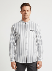 SORBINO LINING LINEN SHIRT - Smgarment's