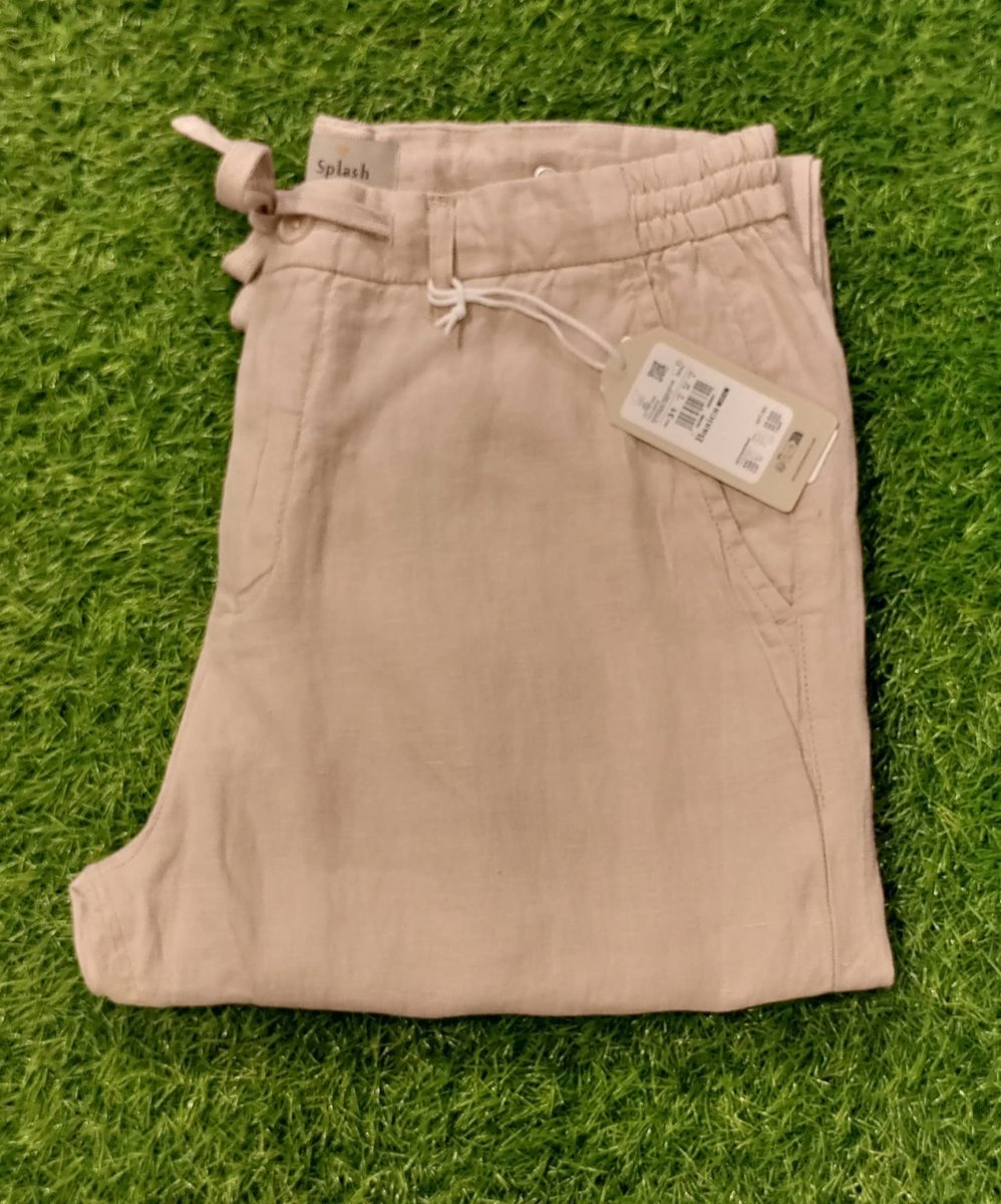 SPLASH MENS LINEN TROUSER PANTS - Smgarment's