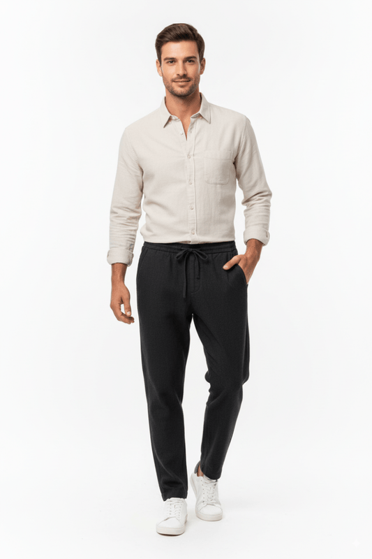 SPLASH MENS LINEN TROUSER PANTS - Smgarment's