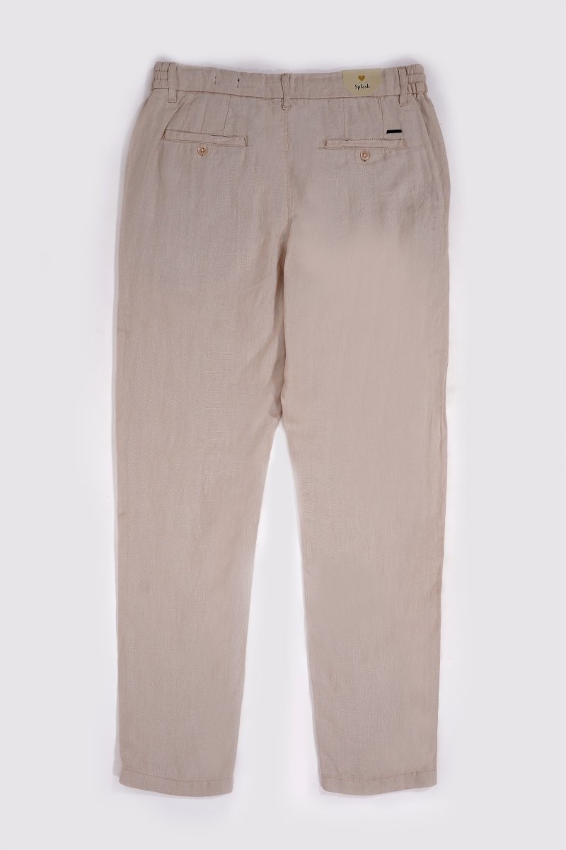 SPLASH MENS LINEN TROUSER PANTS - Smgarment's