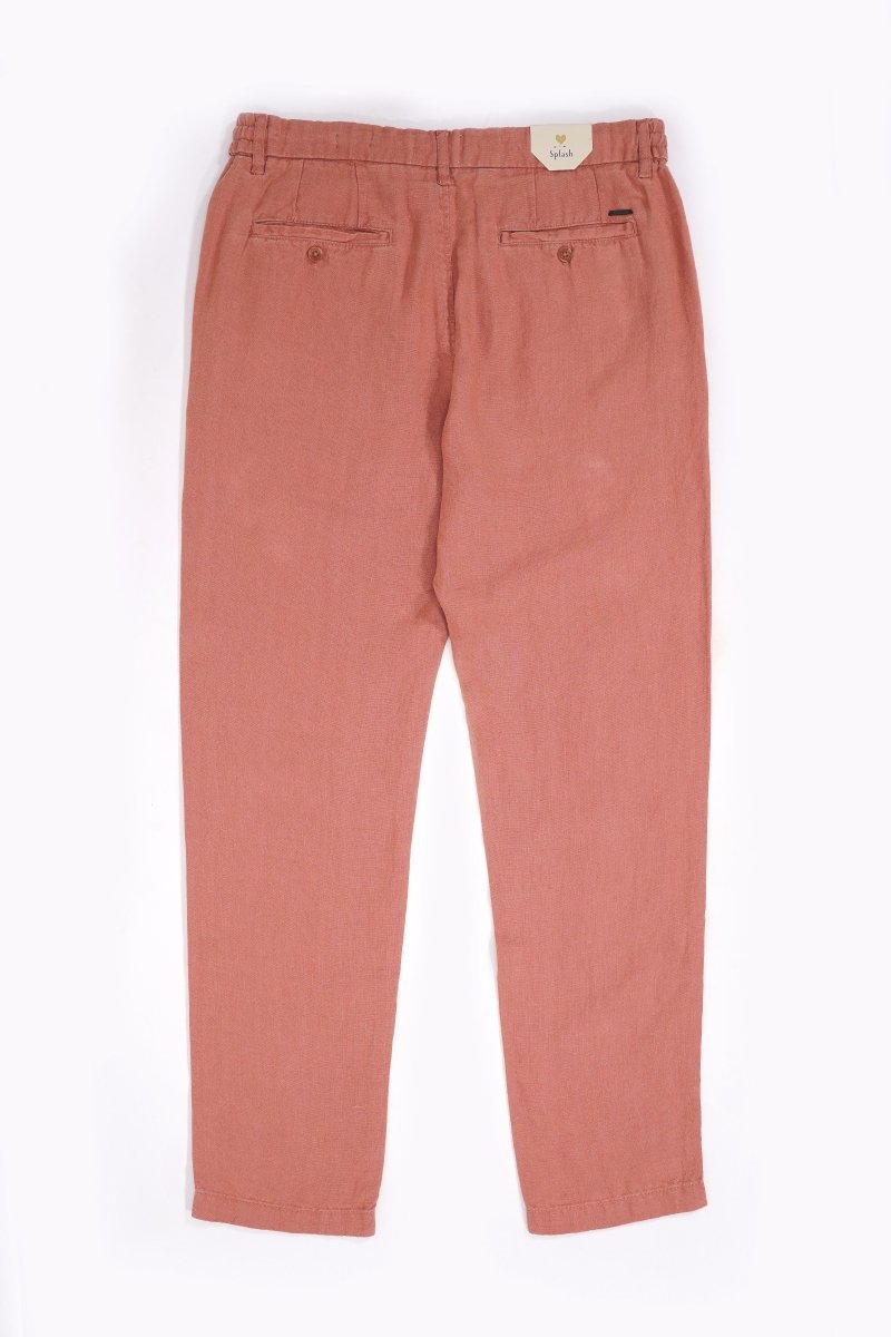 SPLASH MENS LINEN TROUSER PANTS - Smgarment's