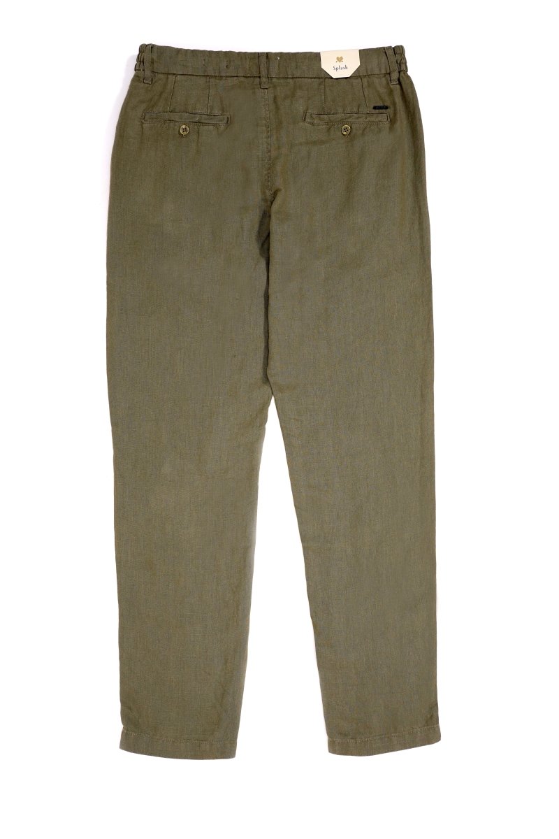 SPLASH MENS LINEN TROUSER PANTS - Smgarment's