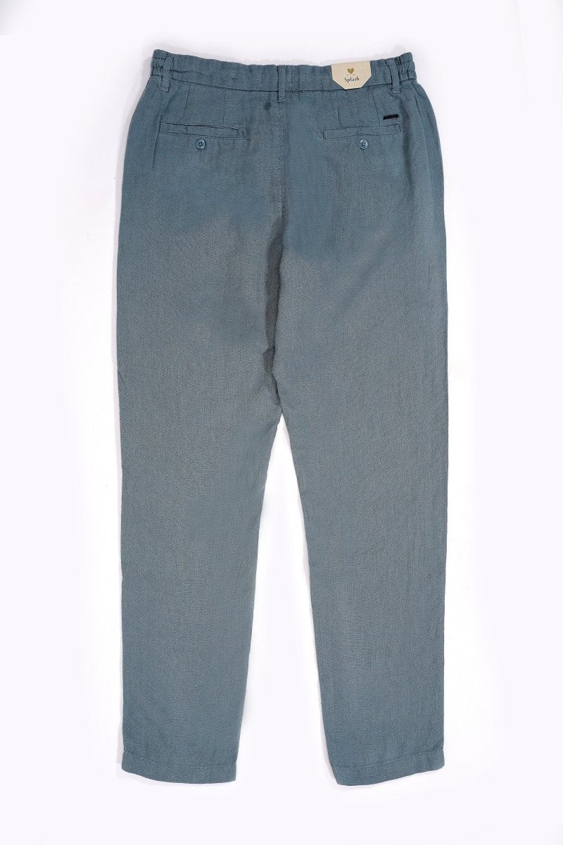 SPLASH MENS LINEN TROUSER PANTS - Smgarment's