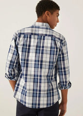 SPRINGFIELD CHECKED SHIRT - Smgarment's