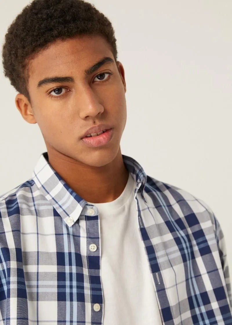 SPRINGFIELD CHECKED SHIRT - Smgarment's