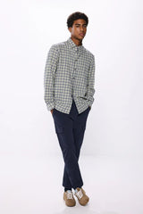 SPRINGFIELD Checkered Flannel Shirt - SMgarment's