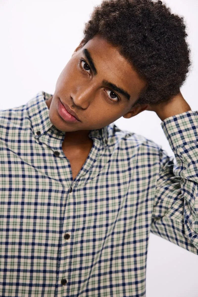 SPRINGFIELD Checkered Flannel Shirt - SMgarment's