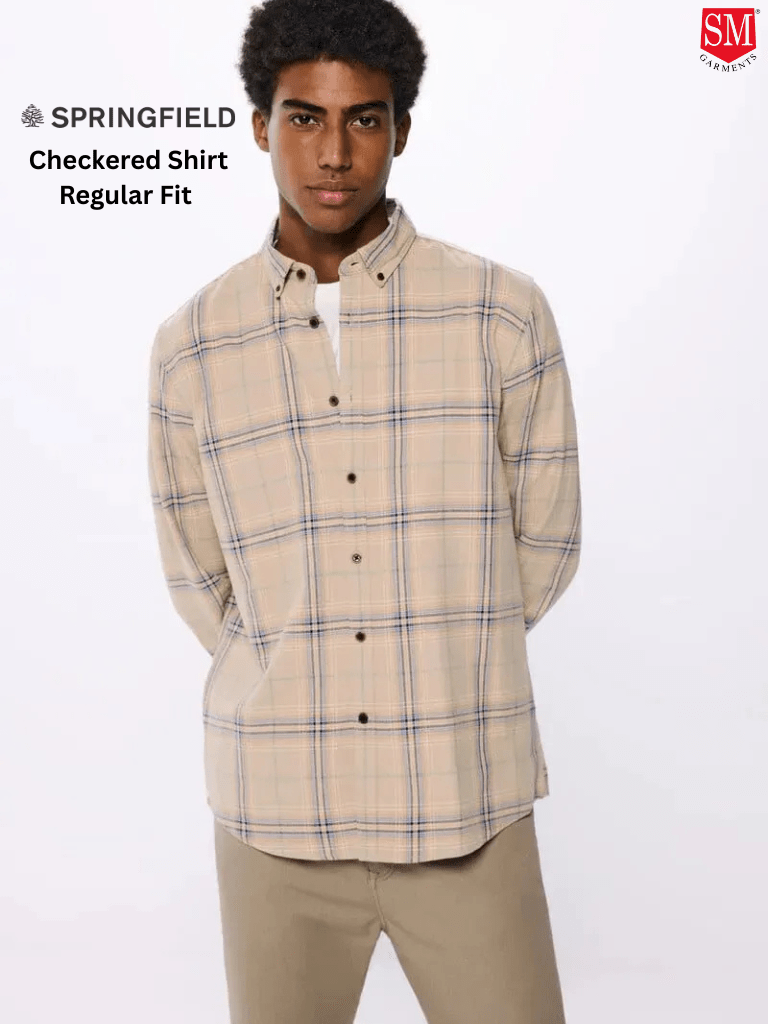 SPRINGFIELD Checkered Shirt - Smgarment's