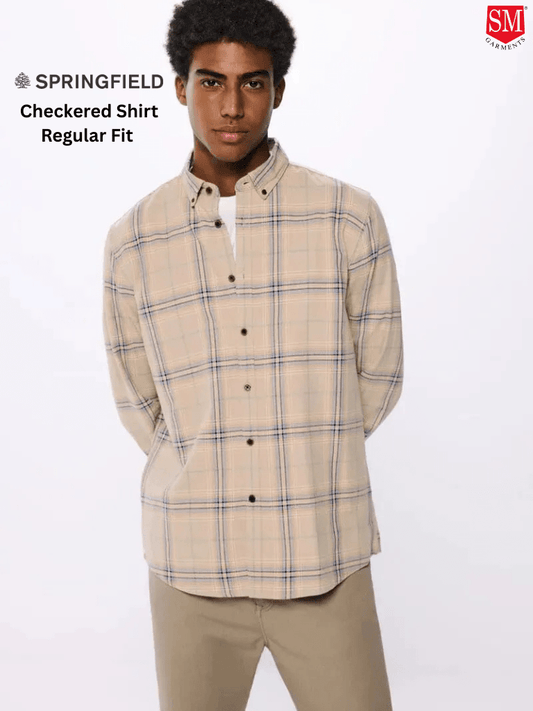 SPRINGFIELD Checkered Shirt - Smgarment's