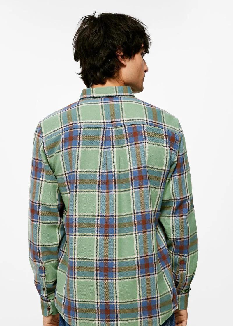 SPRINGFIELD Checkered Shirt - SMgarment's