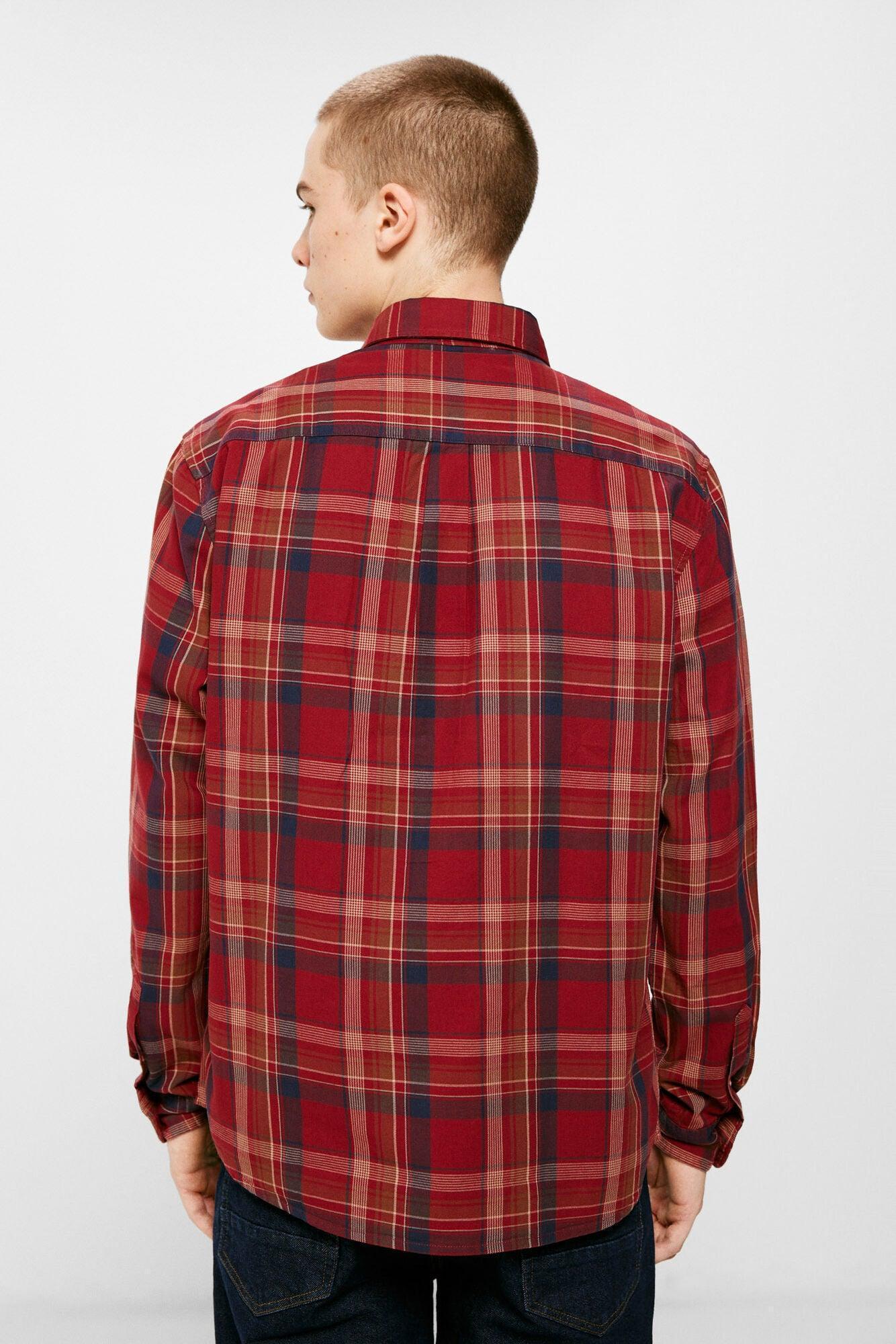 SPRINGFIELD checkered shirt - SMgarment's