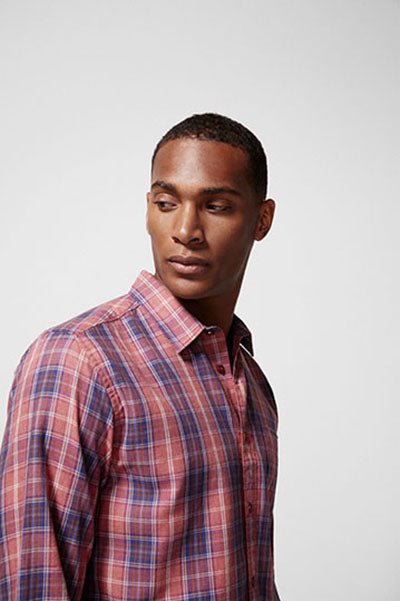 SPRINGFIELD checkered shirt - Smgarment's