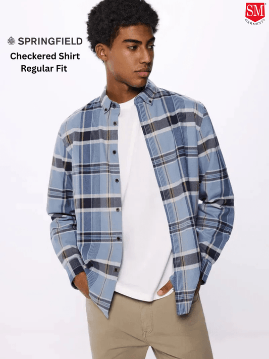 SPRINGFIELD Checkered Shirt - Smgarment's