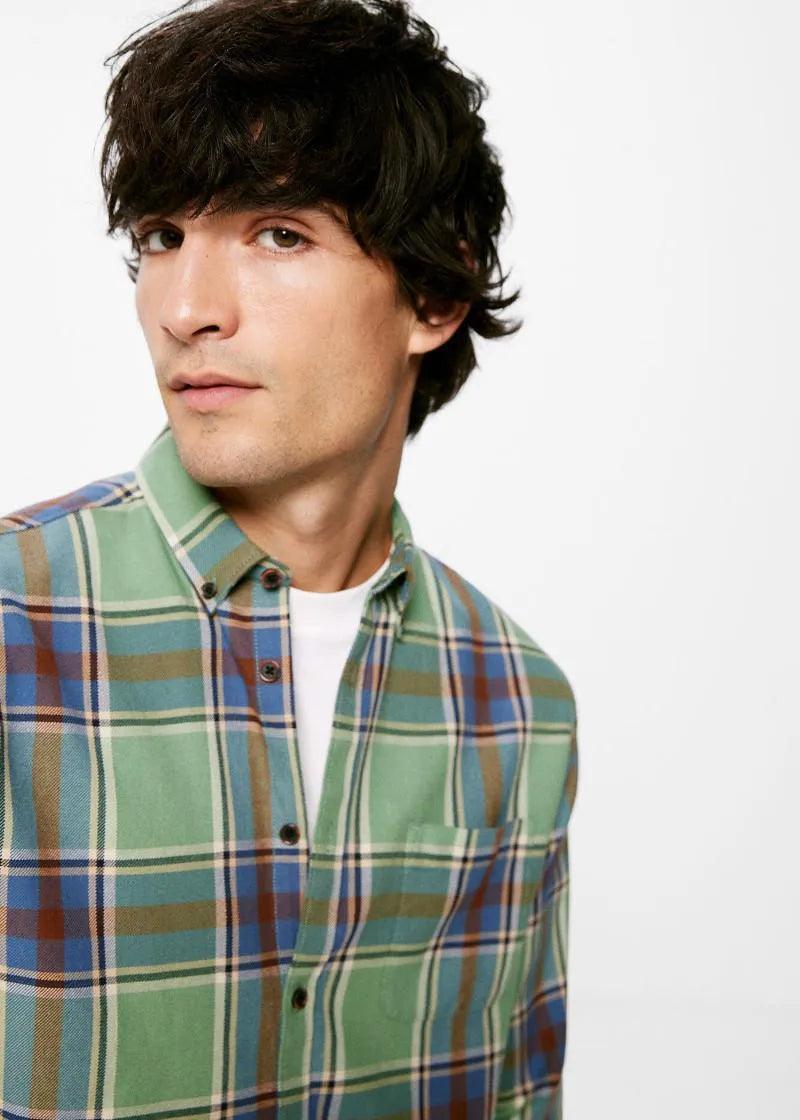 SPRINGFIELD Checkered Shirt - SMgarment's
