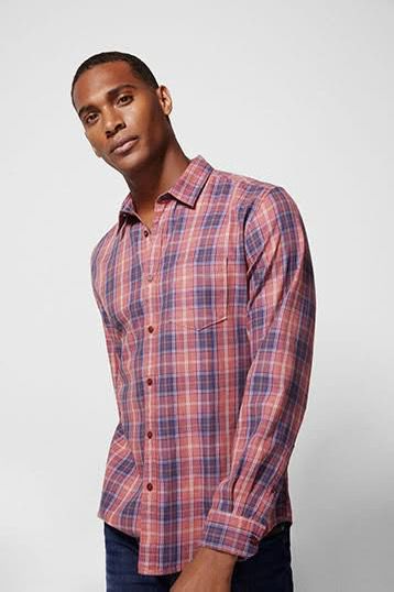 SPRINGFIELD checkered shirt - Smgarment's
