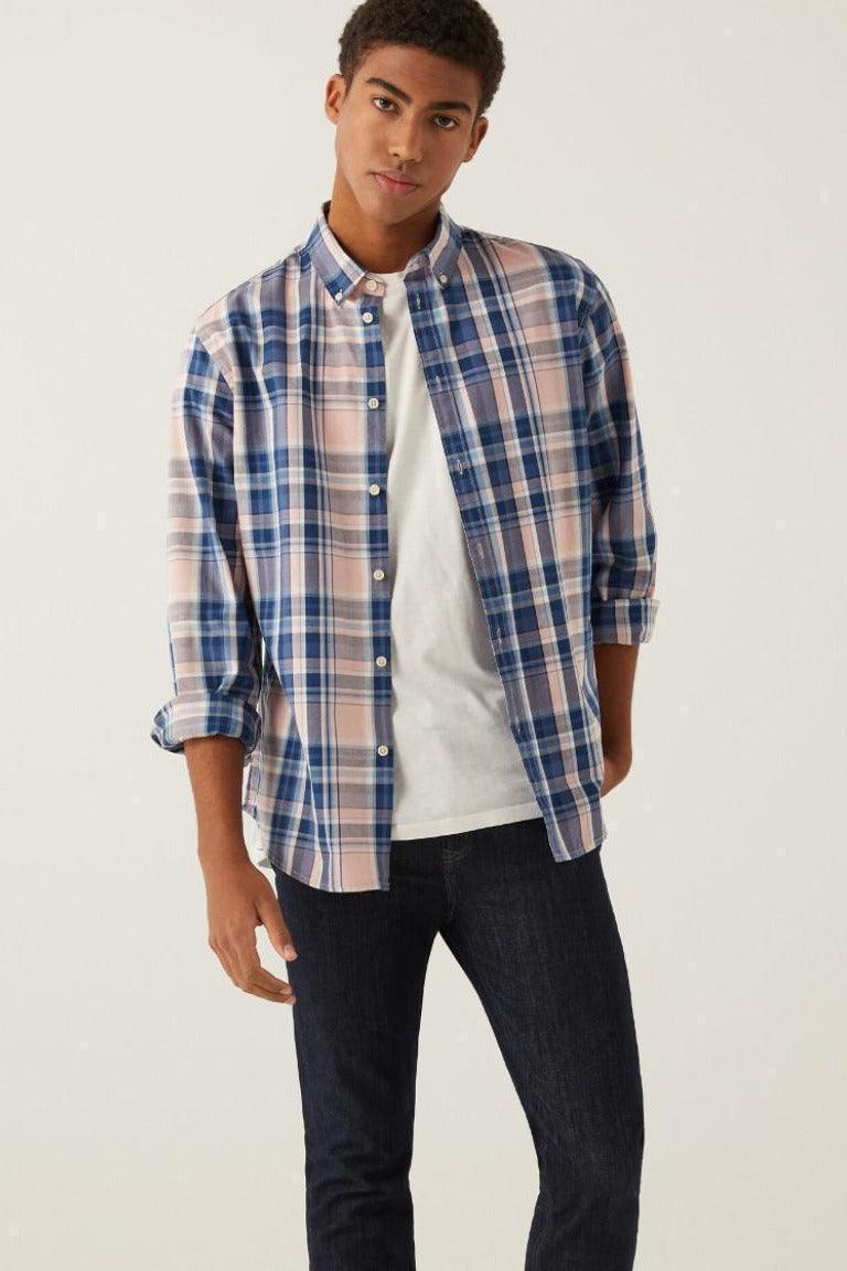 SPRINGFIELD Checkered Shirt - SMgarment's