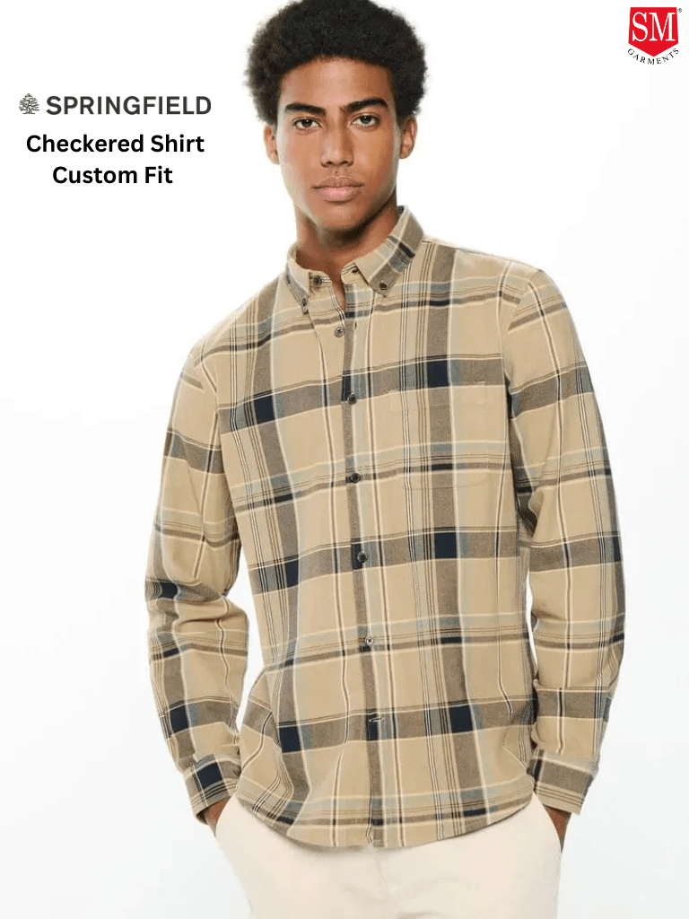 SPRINGFIELD Checkered Shirt - Smgarment's