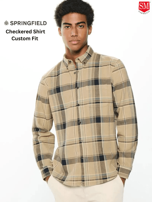 SPRINGFIELD Checkered Shirt - Smgarment's