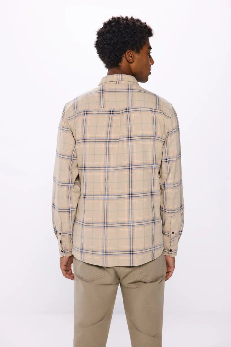 SPRINGFIELD Checkered Shirt - SMgarment's
